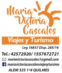 Maria Victoria Cascales Viajes y Turismo